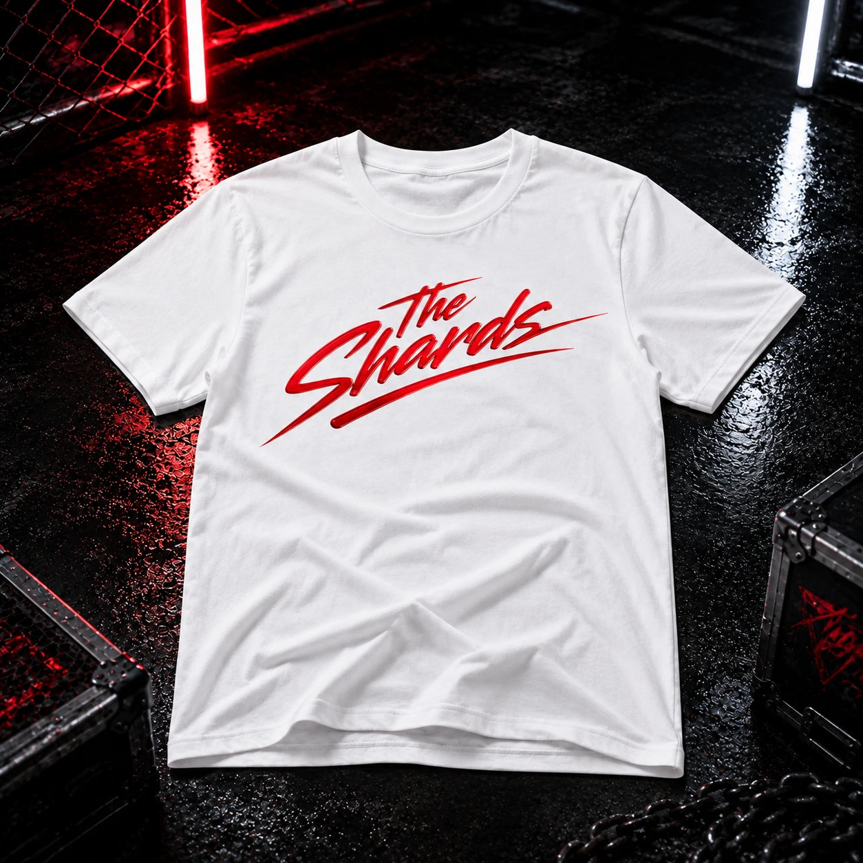 The Shards White Logo T-Shirt