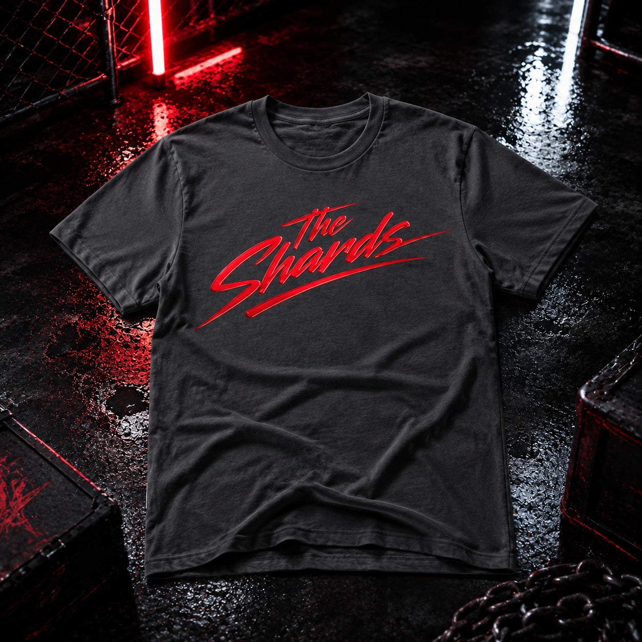 The Shards Dark Gray Logo T-Shirt
