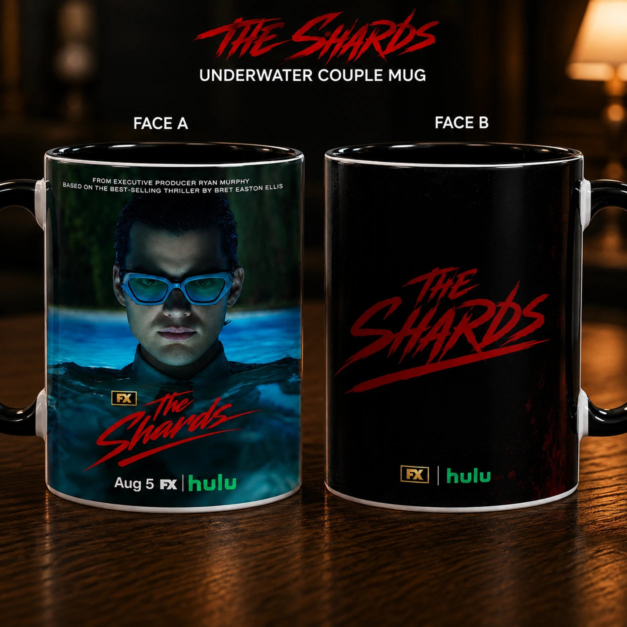 The Shards Robert Blue Glasses Mug