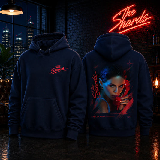 The Shards Debbie Schaffer Navy Blue Hoodie